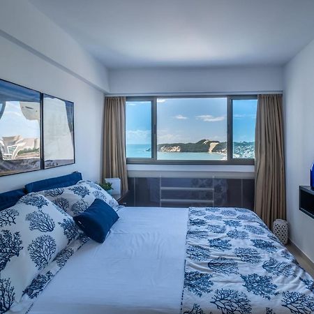 Flat Com 2 Quartos E Vista Mar Da Praia De Pontanegra-Wifi 300 Mb-Garagem-Familia-Criancas-Piscina-Pet Friendly ナタール エクステリア 写真