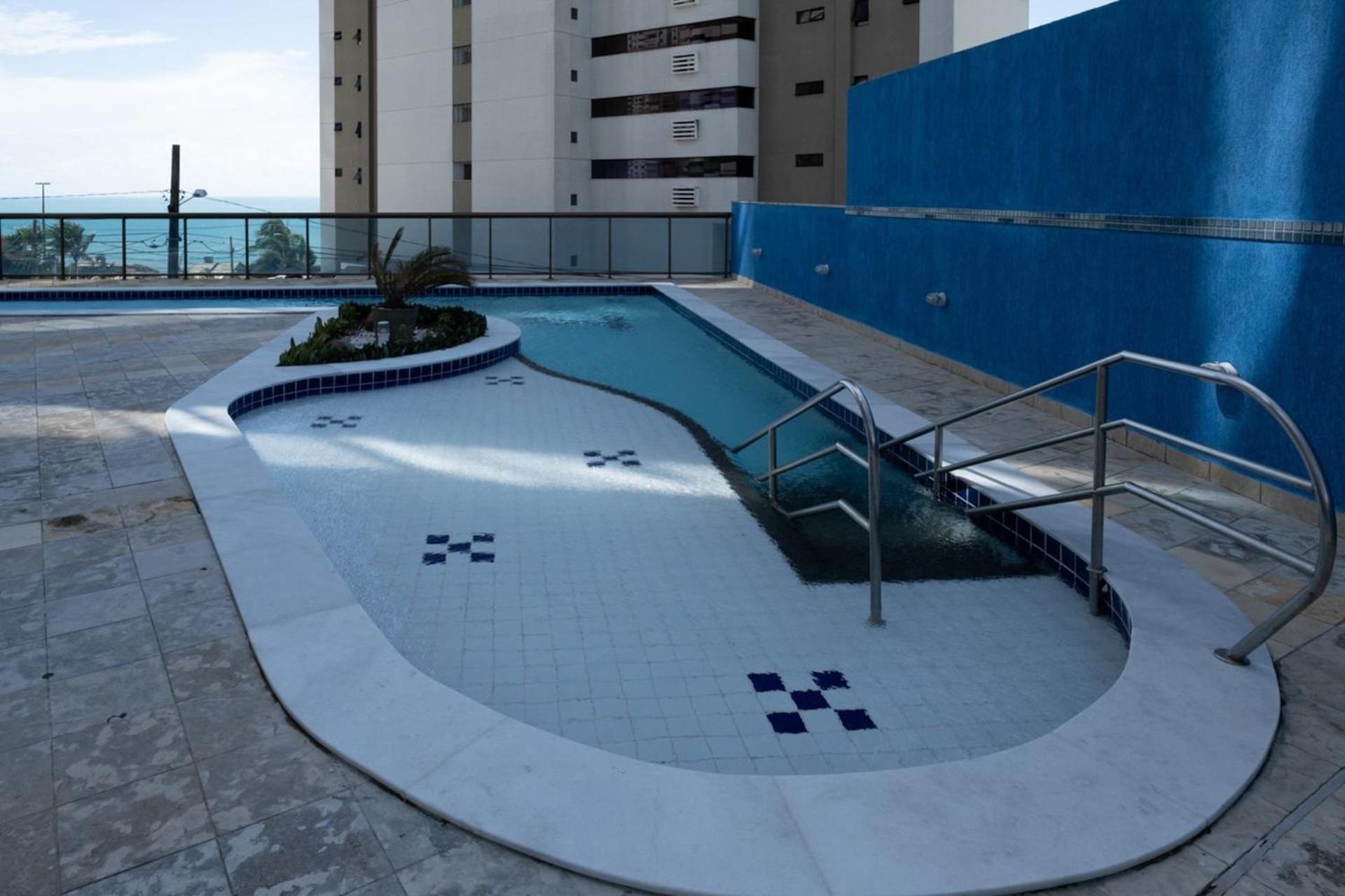 Flat Com 2 Quartos E Vista Mar Da Praia De Pontanegra-Wifi 300 Mb-Garagem-Familia-Criancas-Piscina-Pet Friendly ナタール エクステリア 写真