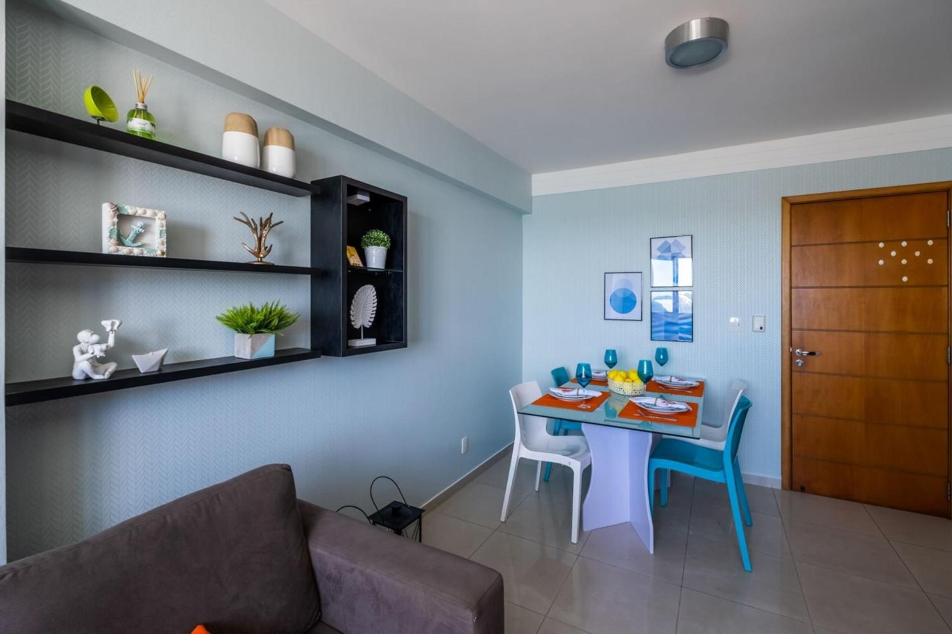 Flat Com 2 Quartos E Vista Mar Da Praia De Pontanegra-Wifi 300 Mb-Garagem-Familia-Criancas-Piscina-Pet Friendly ナタール エクステリア 写真