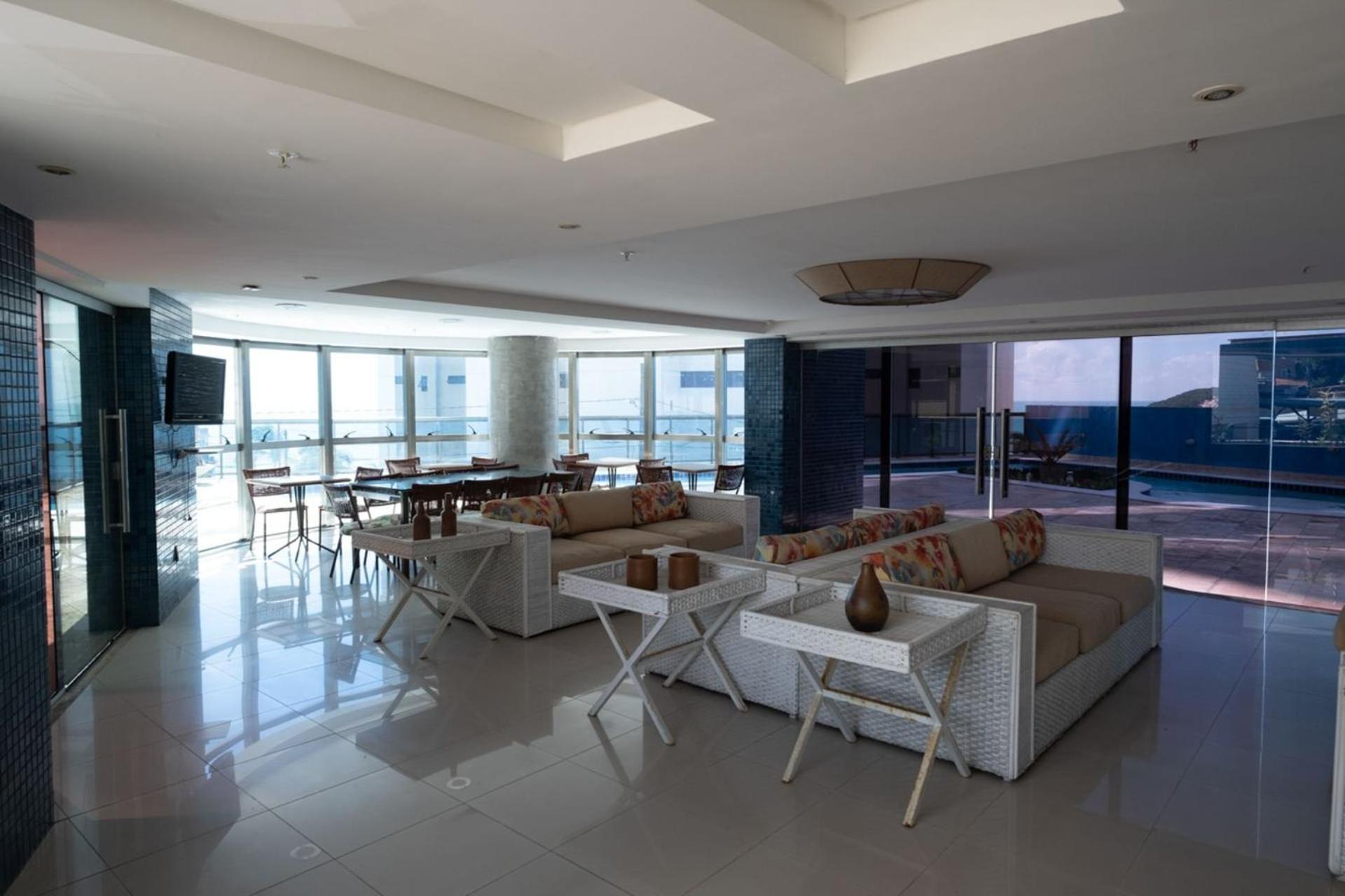 Flat Com 2 Quartos E Vista Mar Da Praia De Pontanegra-Wifi 300 Mb-Garagem-Familia-Criancas-Piscina-Pet Friendly ナタール エクステリア 写真
