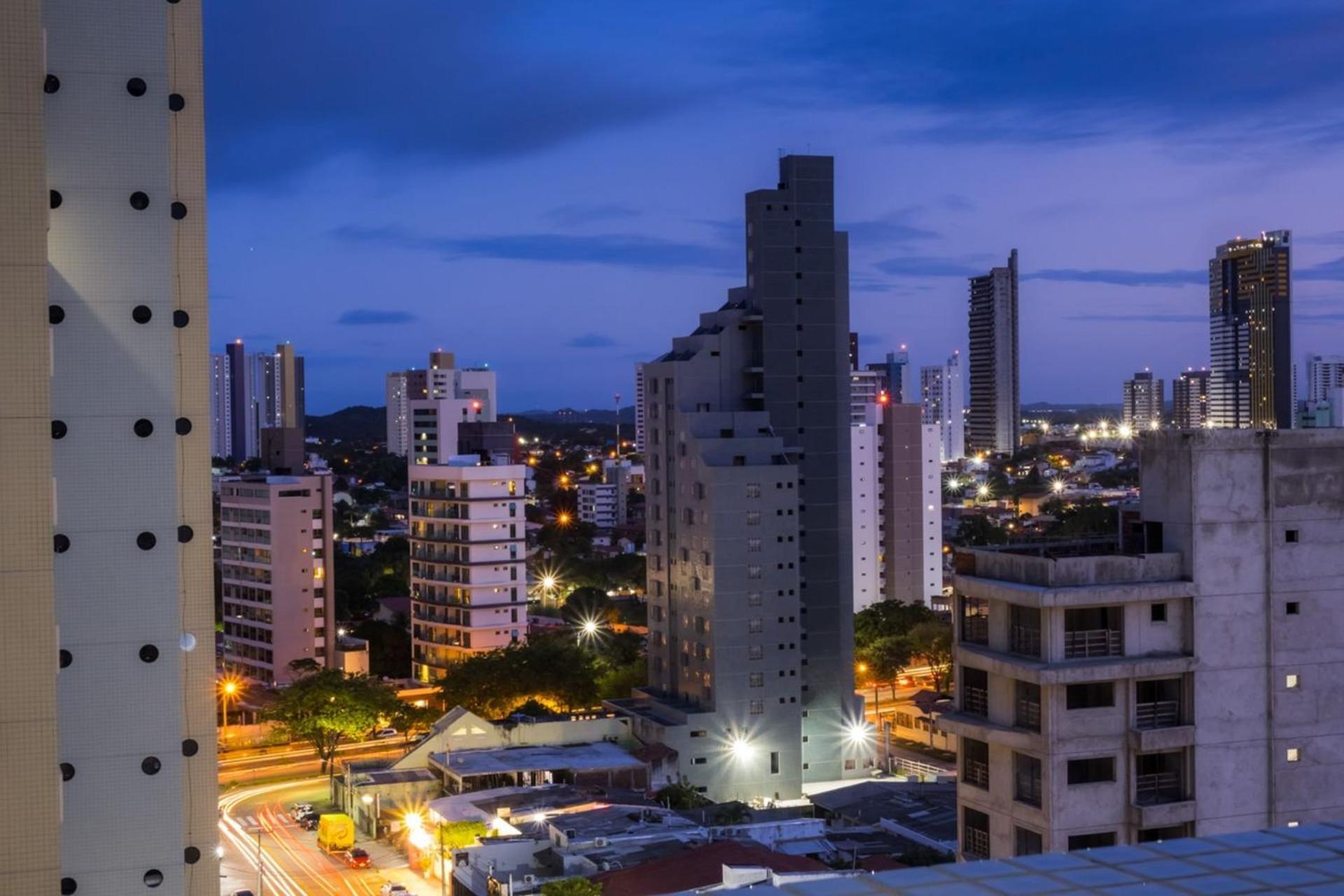 Flat Com 2 Quartos E Vista Mar Da Praia De Pontanegra-Wifi 300 Mb-Garagem-Familia-Criancas-Piscina-Pet Friendly ナタール エクステリア 写真