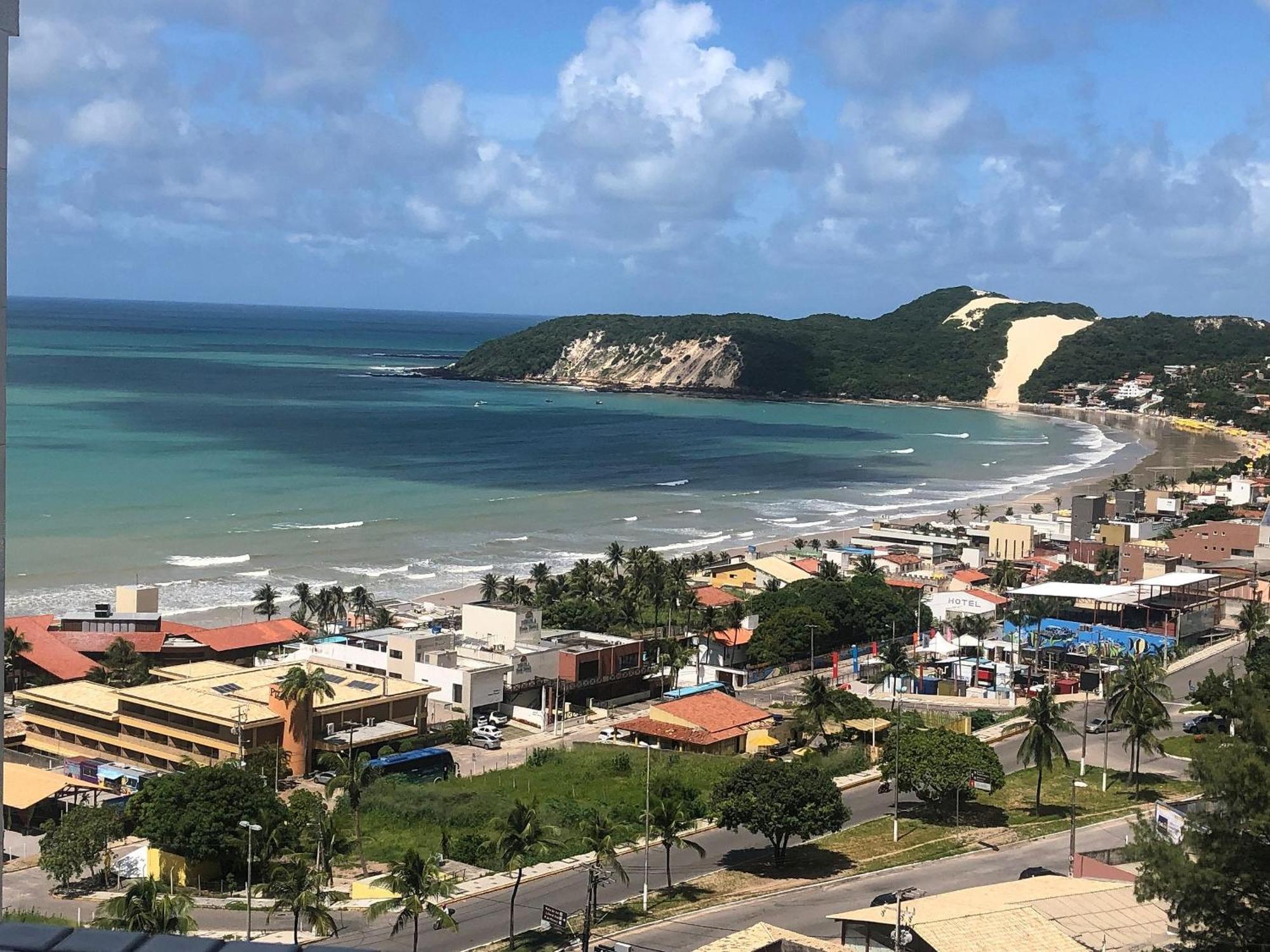 Flat Com 2 Quartos E Vista Mar Da Praia De Pontanegra-Wifi 300 Mb-Garagem-Familia-Criancas-Piscina-Pet Friendly ナタール エクステリア 写真