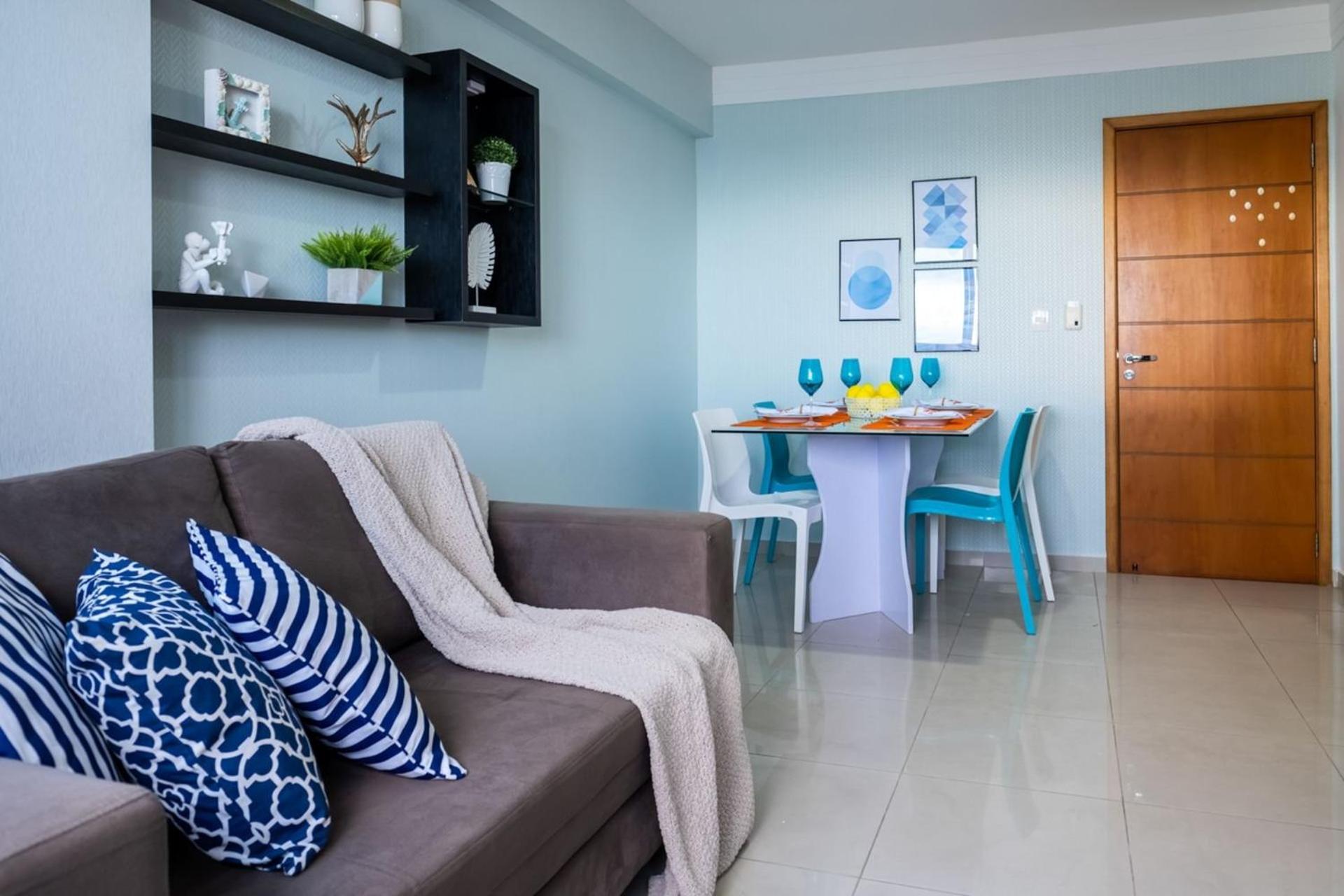 Flat Com 2 Quartos E Vista Mar Da Praia De Pontanegra-Wifi 300 Mb-Garagem-Familia-Criancas-Piscina-Pet Friendly ナタール エクステリア 写真