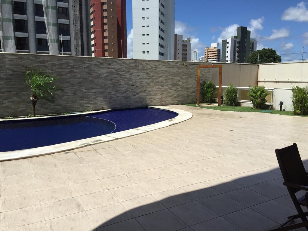 Flat Com 2 Quartos E Vista Mar Da Praia De Pontanegra-Wifi 300 Mb-Garagem-Familia-Criancas-Piscina-Pet Friendly ナタール 部屋 写真