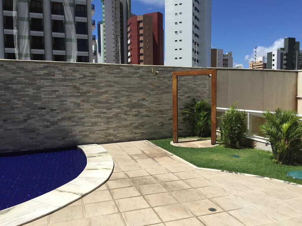 Flat Com 2 Quartos E Vista Mar Da Praia De Pontanegra-Wifi 300 Mb-Garagem-Familia-Criancas-Piscina-Pet Friendly ナタール 部屋 写真